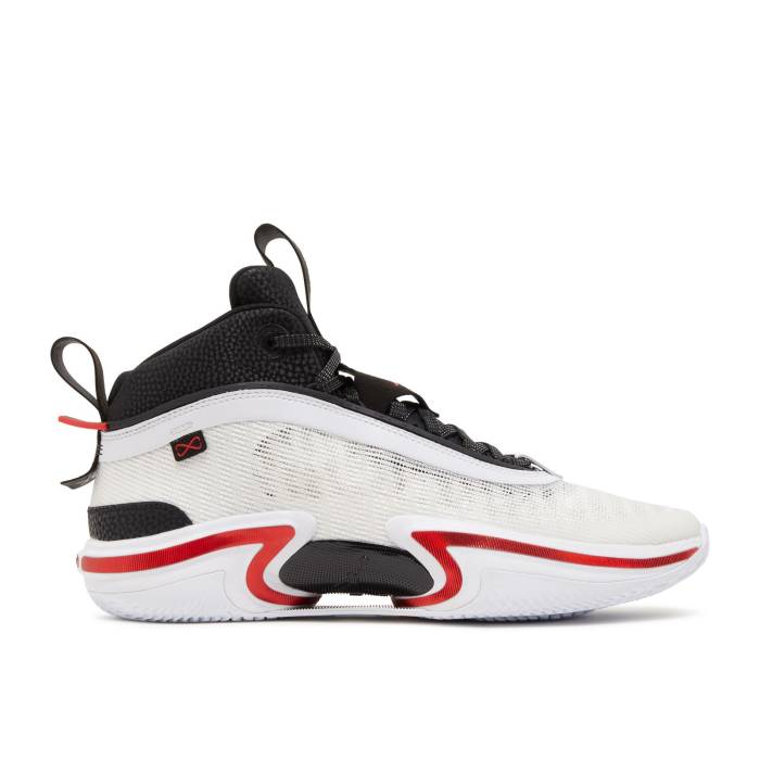 ナイキ エアジョーダン Air Jordan 【 Jordan 36 Pf Psychic Energy Men White/Black/University Red 】 メンズ 白色 ホワイト 黒色 ブラック Red 赤・レッド