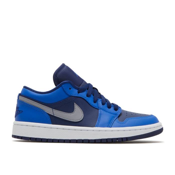 ナイキ エアジョーダン Air Jordan 【 Wmns Jordan 1 Low \u0027Game Royal\u0027 Women Game Royal/Blue Void/White/Stealth 】 レディース Game 取り組み 青み 青色 白いこと 白いこと ステルス