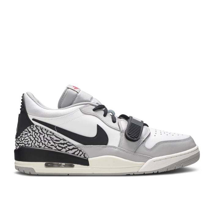 ナイキ　エアジョーダン Air Jordan 【 Jordan Legacy 312 Low 'Tech Grey' Sample Men Summit White/Fire Red/Tech Grey/Black 】 legacy レガシー メンズ 白色 ホワイト ファイア Red 赤・レッド テック 灰色 グレー 黒色