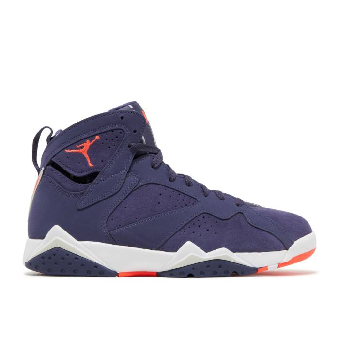 ナイキ エアジョーダン Air Jordan 【 Jordan 7 Retro \u0027Quai 54\u0027 Men Neutral Indigo/Bright Crimson/White/Light Bone 】 レトロ メンズ 藍色・インディゴ クリムゾン 白いこと 白いこと
