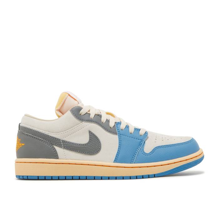 ナイキ エアジョーダン Air Jordan 【 Jordan 1 Low Se \u0027Tokyo 96\u0027 Men Dutch Blue/Smoke Grey/Sail 】 メンズ 青み 青色 薄墨色 薄墨色