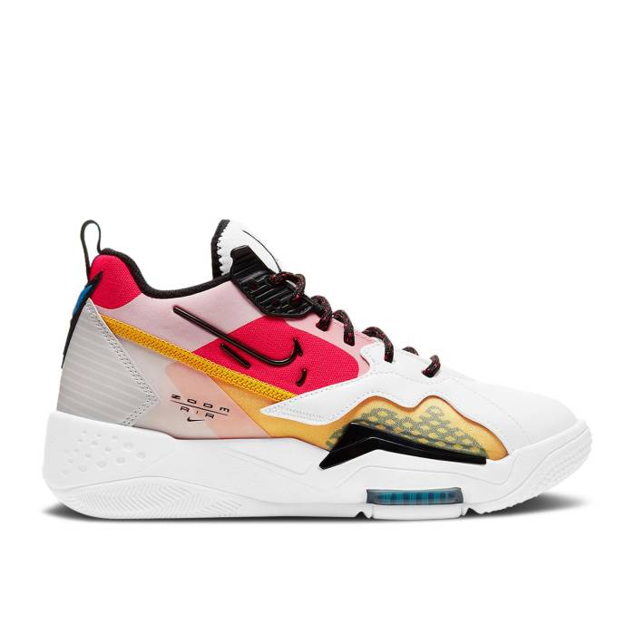 ナイキ エアジョーダン Air Jordan 【 Wmns Jordan Zoom \u002792 \u0027White Siren Red University Gold\u0027 Women White/Siren Red/University Gold/Black 】 望遠レンズ Red 赤・赤いこと レディース 白いこと 白いこと Red 赤・赤いこと ゴールド 黒