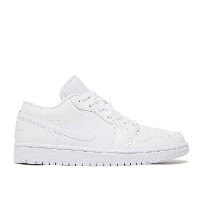 ナイキ エアジョーダン Air Jordan 【 Wmns Jordan 1 Low \u0027Triple White\u0027 Women White/White/White 】 レディース 白いこと 白いこと