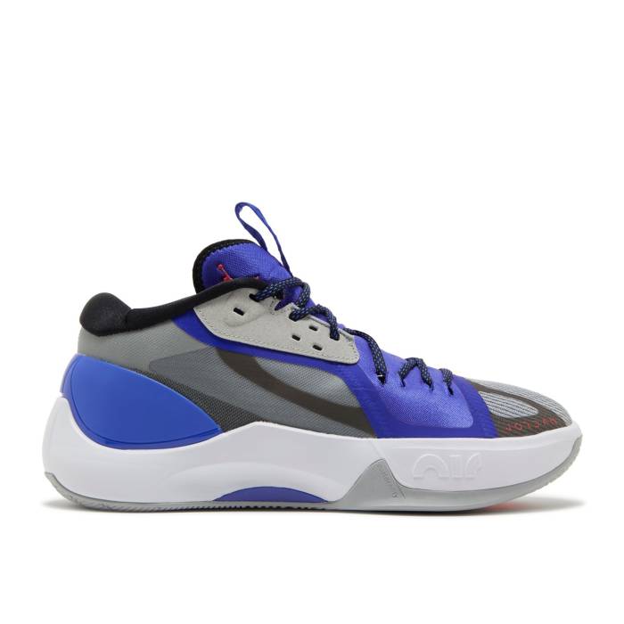 ナイキ　エアジョーダン Air Jordan 【 Jordan Zoom Separate Pf 'Ultramarine' Men Light Smoke Grey/Black/Bright Concord/Flash Crimson 】 ズーム メンズ 灰色 グレー 黒色 ブラック コンコルド・コンコード クリムゾン