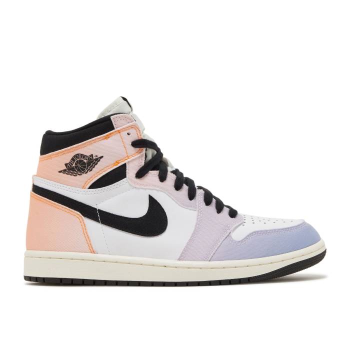 ナイキ エアジョーダン Air Jordan 【 Jordan 1 Retro High Og \u0027Skyline\u0027 Men Vivid Orange/Black/Iced Lilac/True Blue/Sail 】 レトロ 御機嫌 メンズ orange 橙・オレンジ色 黒いこと 黒いこと 青み 青色