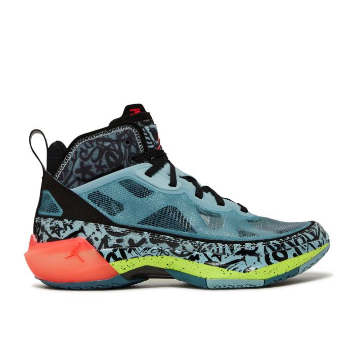 ナイキ　エアジョーダン Air Jordan 【 Satou Sabally X Wmns Jordan 37 'Grafitti' Women Ocean Cube/Volt/Black/Flash Crimson 】 レディース 黒色 ブラック クリムゾン 30,290円
