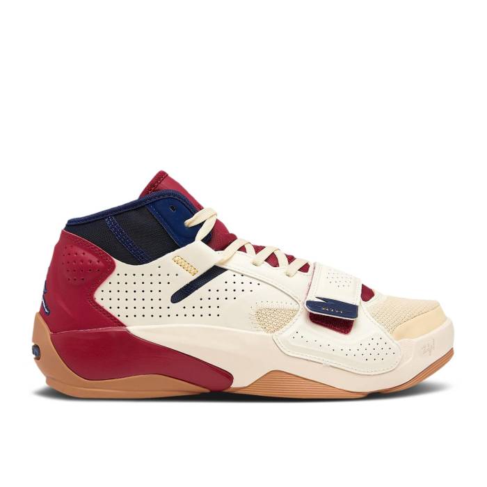 ナイキ　エアジョーダン Air Jordan 【 Jordan Zion 2 Gs 'Pelicans' Youth Coconut Milk/Midnight Navy/Lemon Drop/Pomegranate 】 ジュニア キッズ 紺色 ネイビー｜スニケス