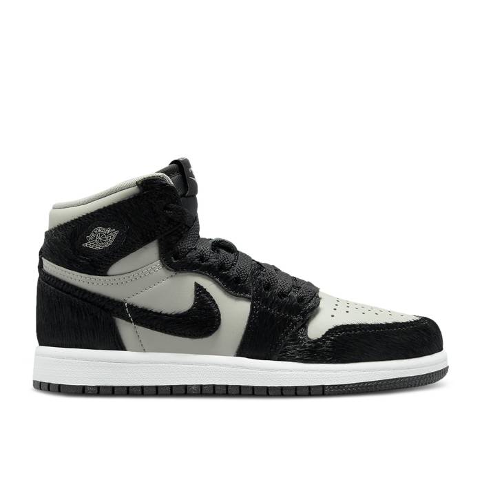 ナイキ エアジョーダン Air Jordan 【 Jordan 1 Retro High Og Ps \u0027Twist 2.0\u0027 Youth Medium Grey/Black/White 】 レトロ ご機嫌 御坊っちゃん キッズ 薄墨色 薄墨色 黒いこと 黒いこと 白いこと 白いこと スニーカー-靴-キッズファッション