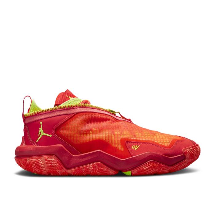ナイキ エアジョーダン Air Jordan 【 Jordan Why Not Zer0.6 \u0027Bright Crimson\u0027 Men Bright Crimson/Black/Volt/White/Signal Blue/Gold 】 メンズ クリムゾン 黒いこと 黒いこと 白いこと 白いこと 青碧 青碧 ゴールド