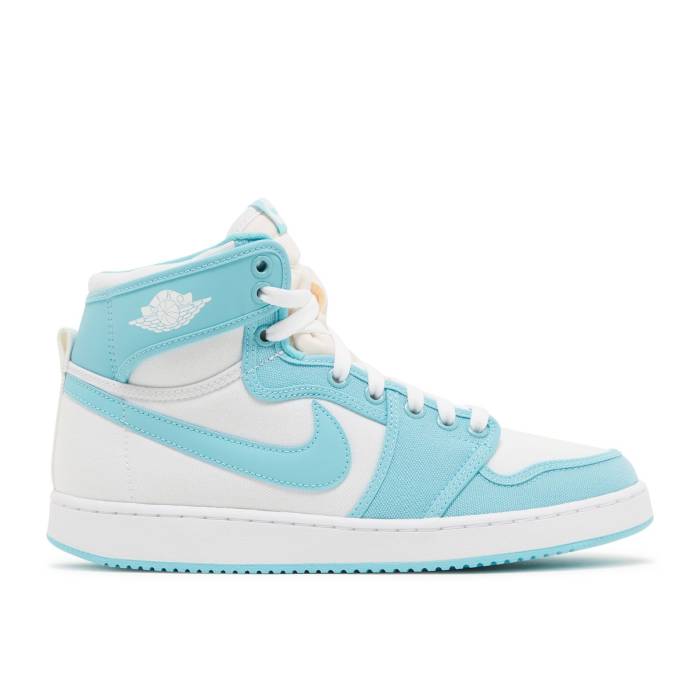 ナイキ エアジョーダン Air Jordan 【 Jordan 1 Ko High \u0027Bleached Aqua\u0027 Men Bleached Aqua/White 】 ご機嫌 メンズ アクア 白いこと 白いこと