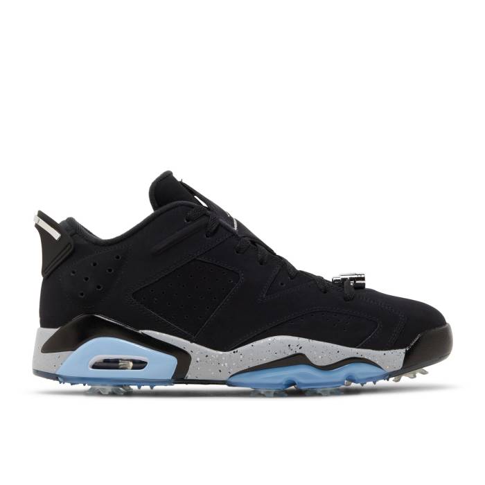 ナイキ エアジョーダン Air Jordan 【 Jordan 6 Retro Golf Nrg \u0027Chrome\u0027 Men Black/Metallic Silver/Chrome/Wolf Grey 】 レトロ golf ゴルフ メンズ 黒いこと 黒いこと Silver しろがね色・しろがね色 薄墨色 薄墨色