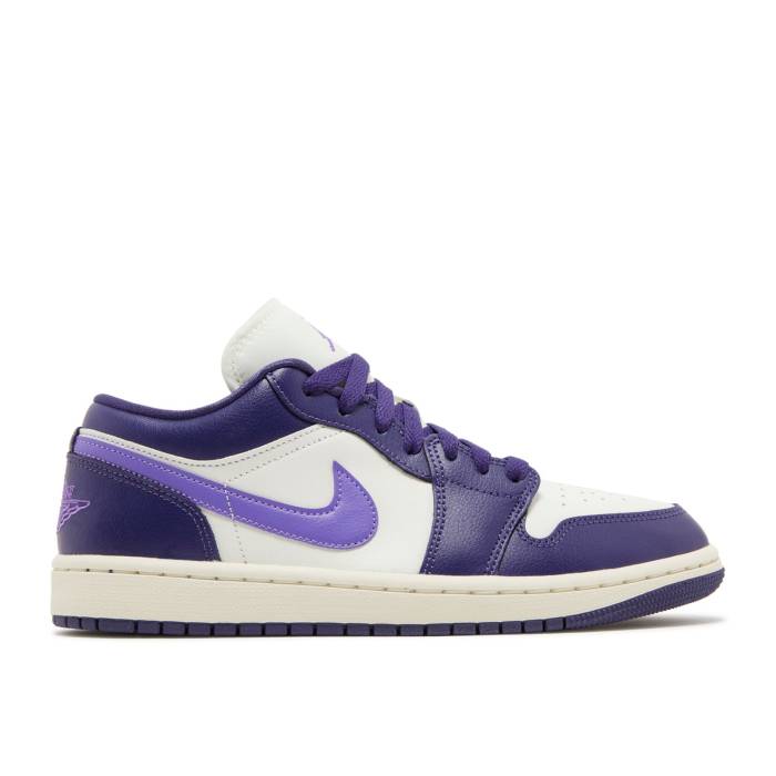ナイキ エアジョーダン Air Jordan 【 Wmns Jordan 1 Low \u0027Sky J Purple\u0027 Women Sky J Purple/Sail/Action Grape 】 レディース 天の原 Purple 紫・パープル 行動