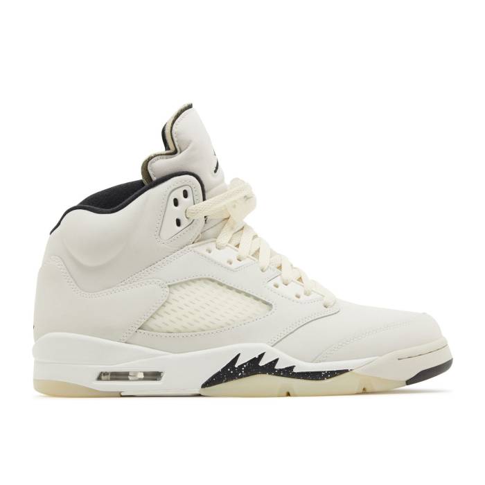ナイキ エアジョーダン Air Jordan 【 Jordan 5 Retro Se \u0027Sail\u0027 Men Sail/Black/Light Orewood Brown/Coconut Milk 】 レトロ メンズ 黒いこと 黒いこと 赤銅色 赤銅色