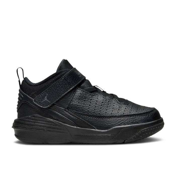 ナイキ エアジョーダン Air Jordan 【 Jordan Max Aura 5 Ps \u0027Black Anthracite\u0027 Youth Black/Black/Anthracite 】 マックス 雰囲気 御坊っちゃん キッズ 黒いこと 黒いこと キッズファッション-キッズ・ベビー・マタニティ-スニーカー