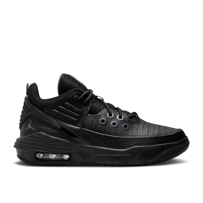 ナイキ エアジョーダン Air Jordan 【 Jordan Max Aura 5 Gs 'Black Anthracite' Youth Black/Black/Anthracite 】 マックス オーラ ジュニア キッズ 黒色 ブラック|スニケス