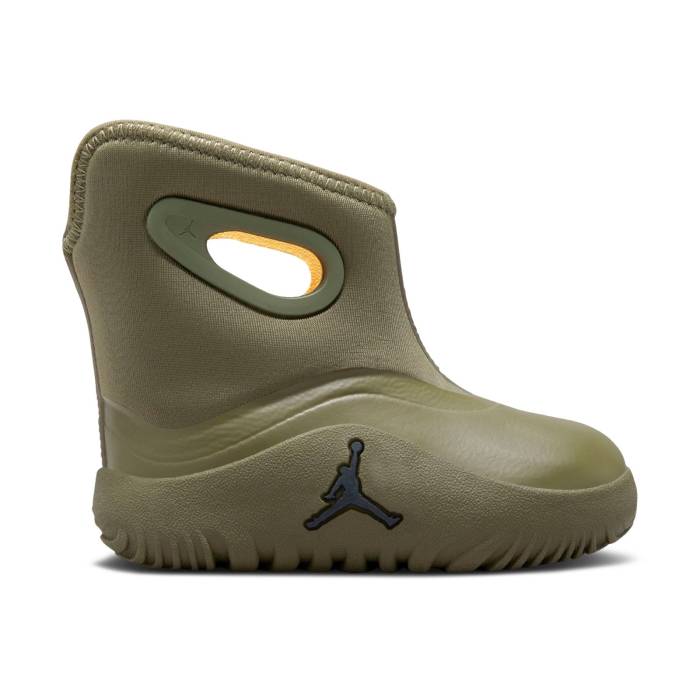 ナイキ エアジョーダン Air Jordan 【 Jordan Lil Drip Td \u0027Medium Olive\u0027 Infant Medium Olive/Laser Orange/Black 】 もの言う花 olive オリーブ Laser レーザ orange 橙・オレンジ色 黒いこと 黒いこと