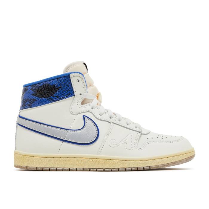 ナイキ エアジョーダン Air Jordan 【 Awake Ny X Jordan Air Ship Pe Sp \u0027Game Royal\u0027 Men Sail/Game Royal/Metallic Platinum 】 メンズ Game 取り組み Platinum プラチナム