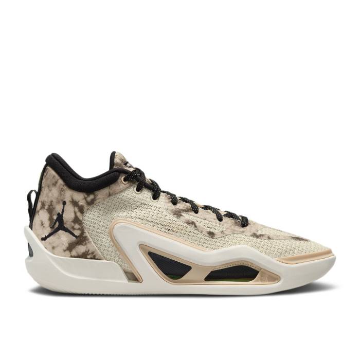ナイキ エアジョーダン Air Jordan 【 Jordan Tatum 1 Pf \u0027Tunnel Walk\u0027 Men Fossil/Sesame/Electric Green/Black 】 メンズ green 緑・緑であること 黒いこと 黒いこと