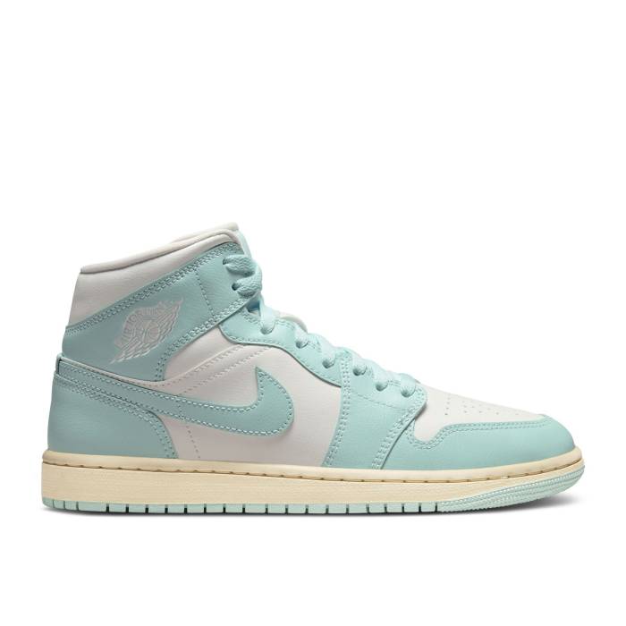 ナイキ エアジョーダン Air Jordan 【 Wmns Jordan 1 Mid \u0027Light Dew\u0027 Women Sail/Light Dew/Muslin 】 ミッド レディース