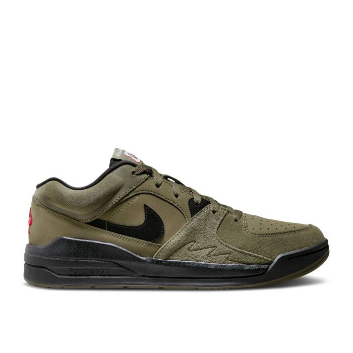 ナイキ エアジョーダン Air Jordan 【 Jordan Stadium 90 \u0027Olive Black\u0027 Men Medium Olive/Black/University Red/Sail 】 競技場 メンズ olive オリーブ 黒いこと 黒いこと Red 赤・赤いこと