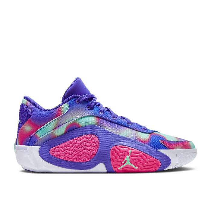 ナイキ　エアジョーダン Air Jordan 【 Jordan Tatum 2 Pf 'Dongdan' Men Indigo Burst/Palest Purple/Hyper Pink/Green Glow 】 メンズ 藍色・インディゴ バースト Purple 紫・パープル pink ピンク green 緑・グリーン