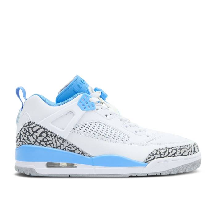 ナイキ エアジョーダン Air Jordan 【 Jordan Spizike Low \u0027Unc\u0027 Men White/University Blue/Wolf Grey/Anthracite 】 メンズ 白いこと 白いこと 青碧 青碧 薄墨色 薄墨色