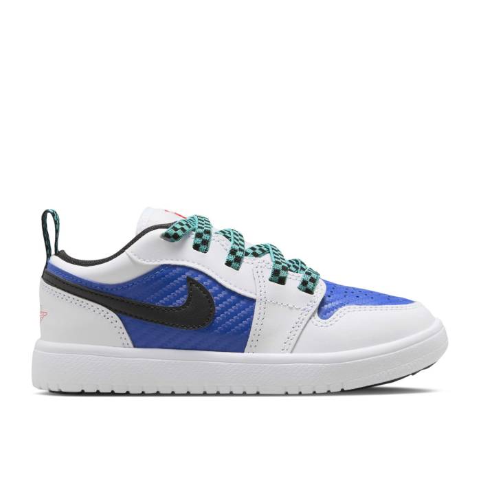 ナイキ エアジョーダン Air Jordan 【 Jordan 1 Low Alt Se Ps \u0027Formula 23 Pack\u0027 Youth White/Hyper Royal/Hyper Jade/Black 】 御坊っちゃん キッズ 白いこと 白いこと 翡翆・ジェード 黒いこと 黒いこと