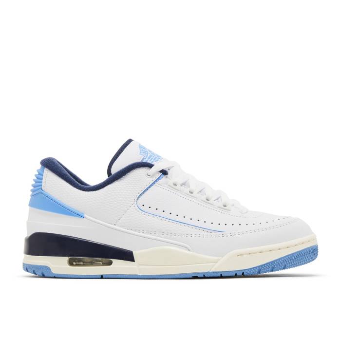 ナイキ エアジョーダン Air Jordan 【 Jordan 2/3 \u0027Unc\u0027 Men White/University Blue/Midnight Navy 】 メンズ 白いこと 白いこと 青碧 青碧 紺色 米国海軍