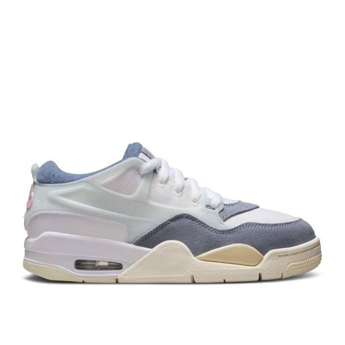 ナイキ エアジョーダン Air Jordan 【 Jordan 4 Rm ガウス \u0027Diffused Blue Ashen Slate\u0027 Youth White/Prism Pink/Diffused Blue/Ashen Slate/Football Grey/Coconut Milk 】 青味 青み 御坊っちゃん キッズ 白いこと 白いこと pink サクラ色 青味