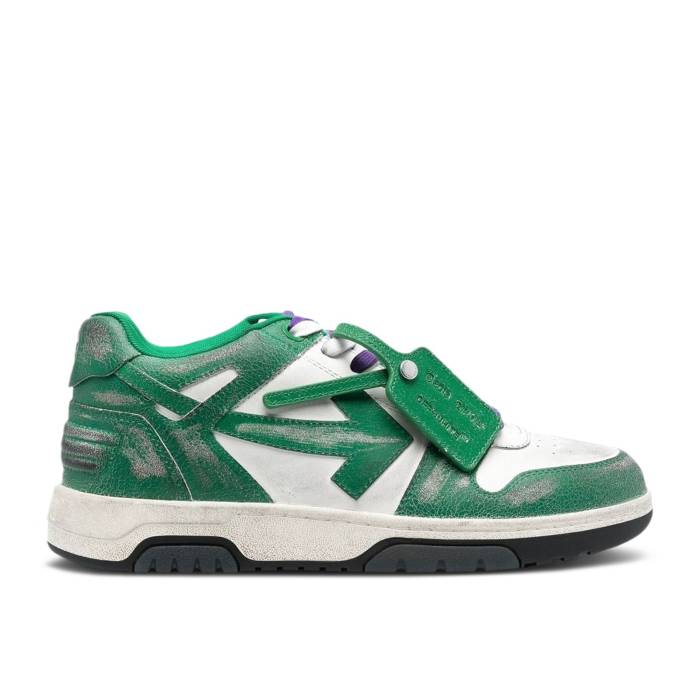 象牙色 Off-White 【 Out Of Office Vintage Leather \u0027White Green\u0027 Men Dark Green/White 】 vintage ビンテージ・ヴィンテージ なめし革 メンズ green 緑・緑であること 白いこと 白いこと