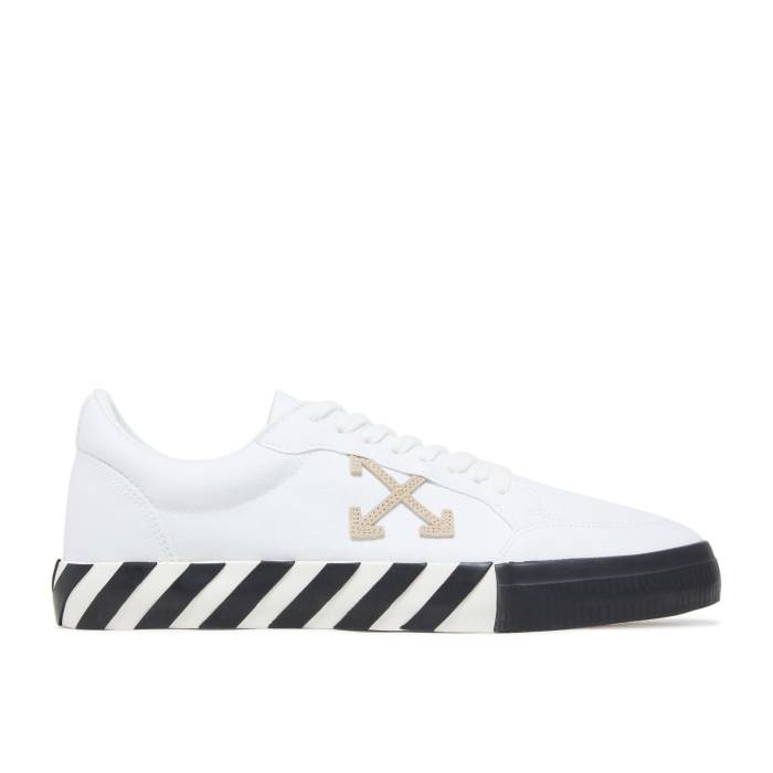 象牙色 Off-White 【 Vulc Sneaker \u0027White Black Sand\u0027 Men White/Sand 】 靴 スニーカー 黒いこと 黒いこと メンズ 白いこと 白いこと 砂色・砂子