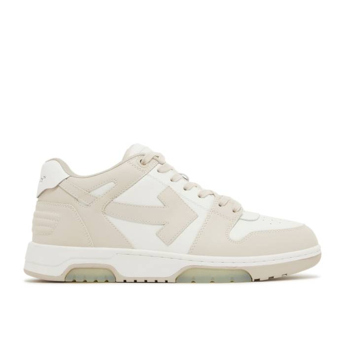 オフホワイト Off-White 【 Out Of Office Beige Men White/Beige 】 メンズ 白色 ホワイト ベージュ