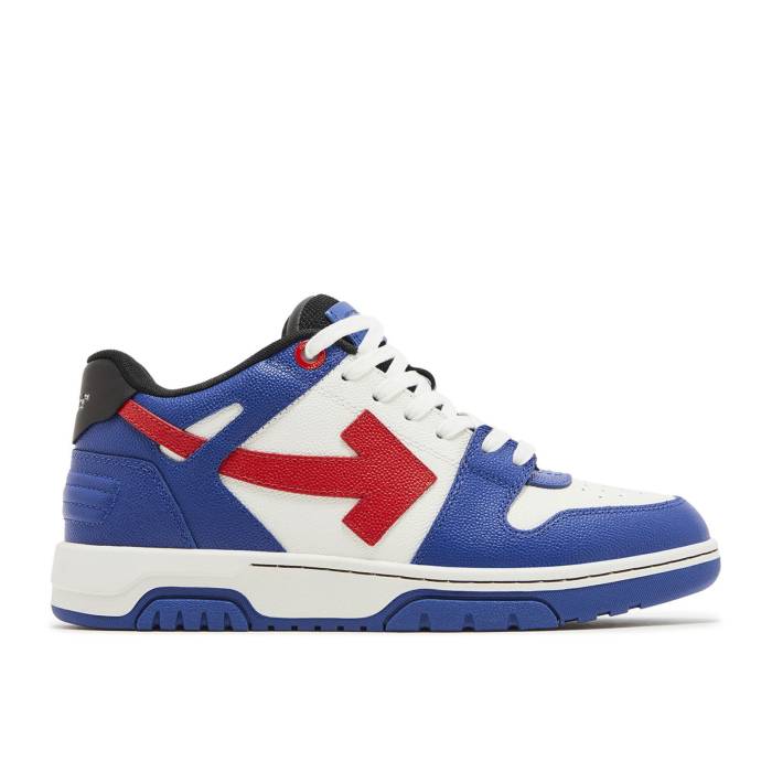 象牙色 Off-White 【 Out Of Office \u0027White Royal Blue Red\u0027 Men White/Blue/Red 】 青み 青色 メンズ 白いこと 白いこと 青み 青色 Red 赤・赤いこと