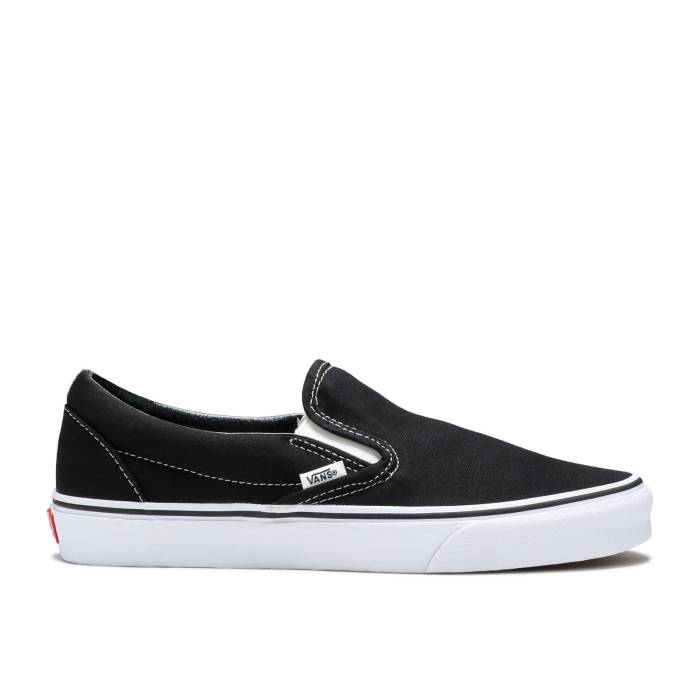 ヴァンズ Vans 【 Classic Slip-On \u0027Black White\u0027 Men Black/White 】 古典派音楽 slip-on スリッポン メンズ 黒いこと 黒いこと 白いこと 白いこと