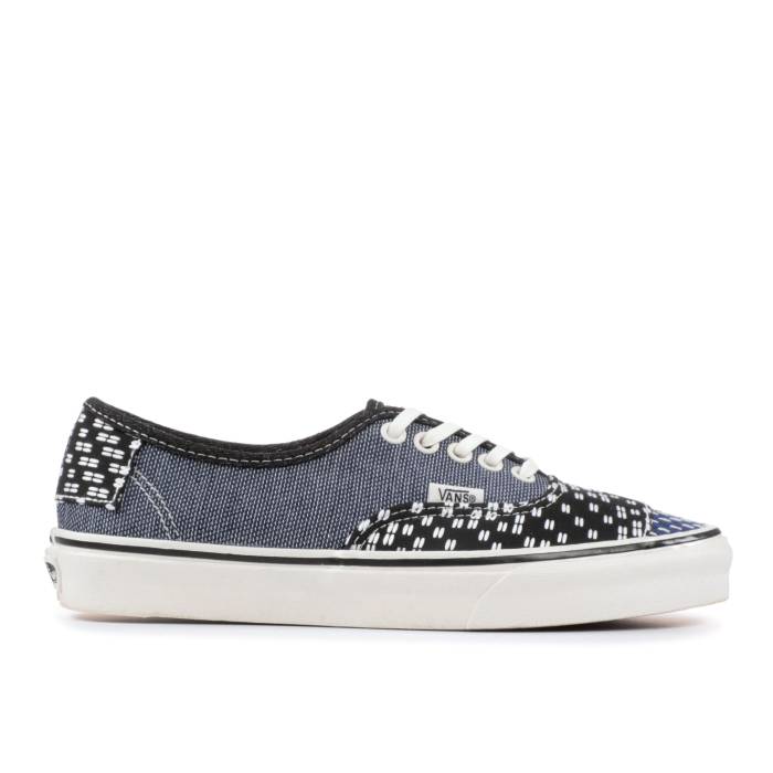 ヴァンズ Vans 【 Authentic \u0027Patchwork\u0027 Men Blue/True White 】 オーセンティック メンズ 青み 青色 白いこと 白いこと