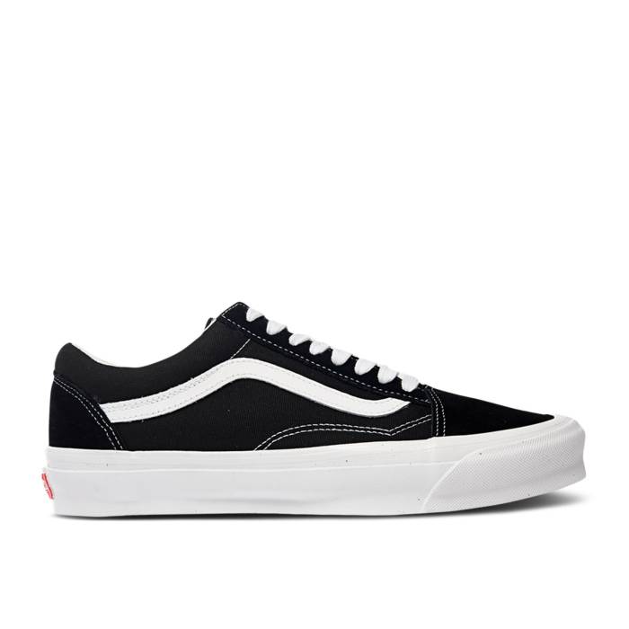 ヴァンズ Vans 【 Og Old Skool Lx Black Men Black/True White 】 メンズ 黒色 ブラック 白色 ホワイト