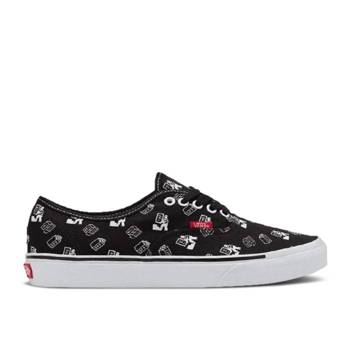 ヴァンズ Vans 【 Kazuki Kuraishi X Authentic \u0027Unsung Heroes\u0027 Men Black/True White 】 オーセンティック メンズ 黒いこと 黒いこと 白いこと 白いこと