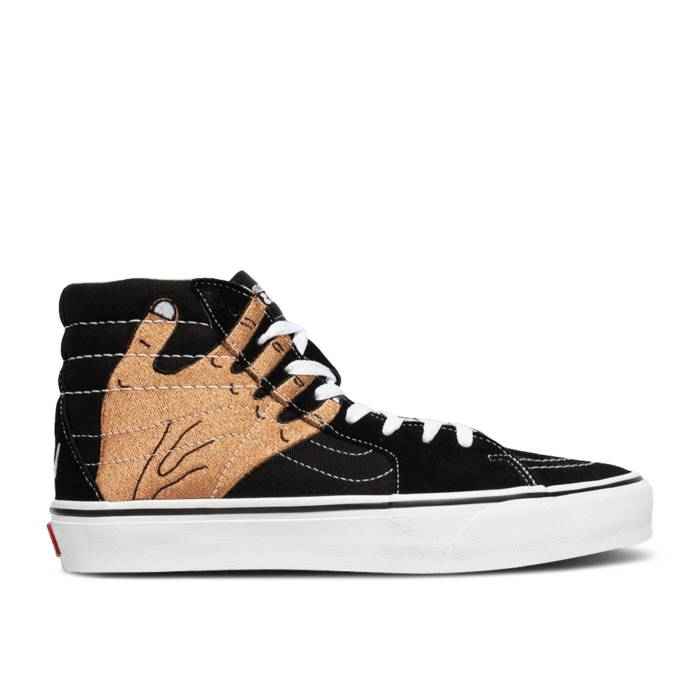 ヴァンズ Vans 【 Imran Potato X Sk8-Hi Vr3 Lx \u0027Black\u0027 Men Black/White/Fenugreek 】 滑るご機嫌 メンズ 黒いこと 黒いこと 白いこと 白いこと