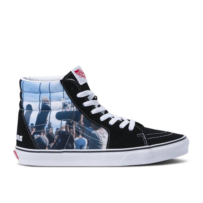 ヴァンズ Vans 【 Moca X Frances Stark X Sk8-Hi \u0027Poets On The Pyre Iii, 2015\u0027 Men Black 】 滑る御機嫌 メンズ 黒いこと 黒いこと