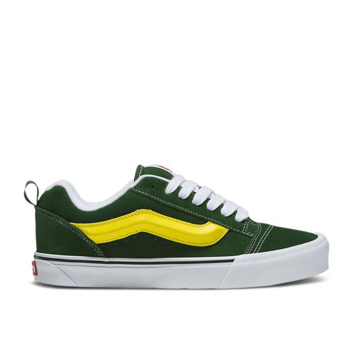 ヴァンズ Vans 【 Knu-Skool \u0027Green Yellow\u0027 Men Green/True White 】 メンズ green 緑・緑であること 白いこと 白いこと