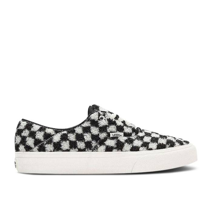 ヴァンズ Vans 【 Authentic Vr3 Sf \u0027Sherpa Checkerboard\u0027 Men Black/White 】 オーセンティック メンズ 黒いこと 黒いこと 白いこと 白いこと