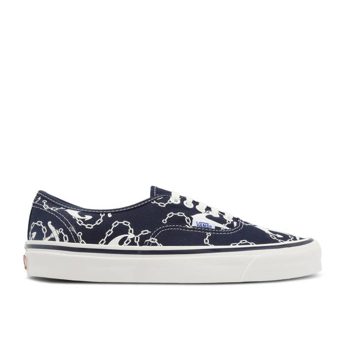 ヴァンズ Vans 【 Authentic 44 Deck Dx 'Anaheim Factory - Anchors Navy' Men Anchors Navy 】 オーセンティック ファクトリー メンズ 紺色 ネイビー