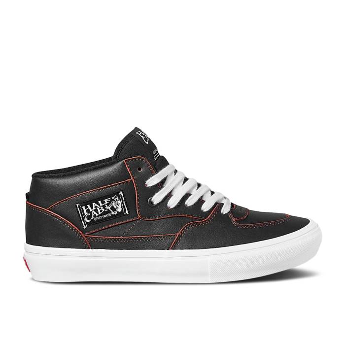 ヴァンズ Vans 【 Skate Half Cab 'Wearaway' Men Black/Orange 】 Skate スケート ハーフ メンズ 黒色 ブラック orange 橙・オレンジ｜スニケス 30,810円