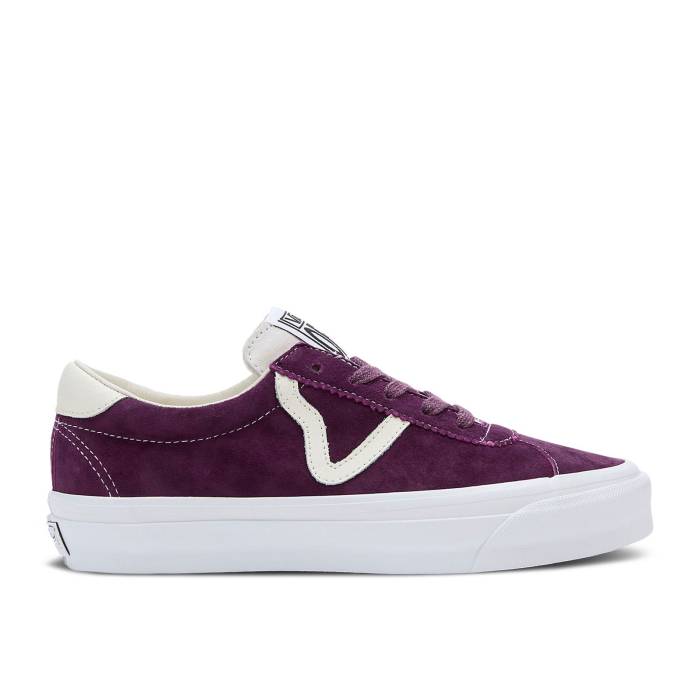 ヴァンズ Vans 【 Premium Sport 73 \u0027Wine Purple\u0027 Men Wine Purple 】 Premium 割り増し金 メンズ Purple 紫・パープル