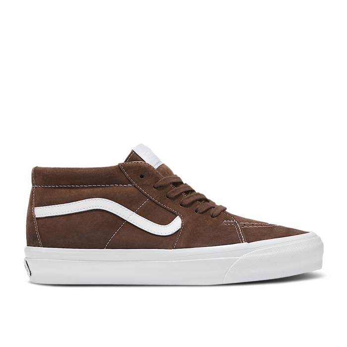 ヴァンズ Vans 【 Premium Sk8-Mid 83 \u0027Potting Soil Brown\u0027 Men Potting Soil Brown 】 Premium 割り増し金 メンズ 赤銅色 赤銅色