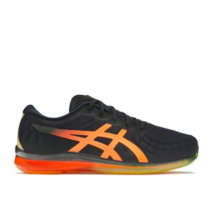 アシックス Asics 【 Gel Quantum \u0027Shocking Orange\u0027 Men Infinity Black/Shocking Orange 】 メンズ 黒いこと 黒いこと orange 橙・オレンジ色