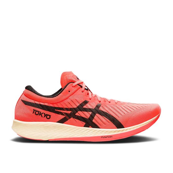 アシックス Asics 【 Wmns Metaracer 'Tokyo' Women Sunrise Red/Black 】 レディース Red 赤・レッド 黒色 ブラック