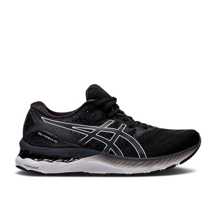 アシックス Asics 【 Wmns Gel Nimbus 23 Black White Women Black/White 】 レディース 黒色 ブラック 白色 ホワイト