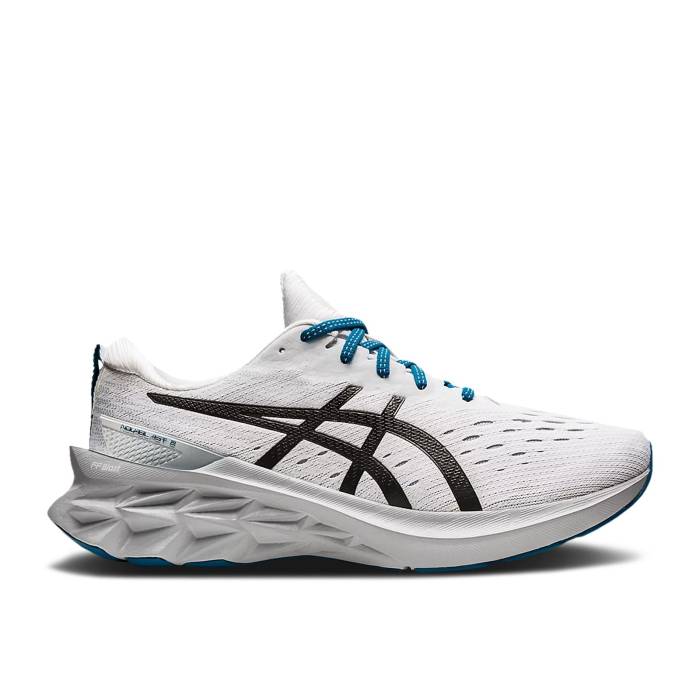 アシックス Asics 【 Novablast 2 'White Black' Men White/Black 】 メンズ 白色 ホワイト 黒色 ブラック