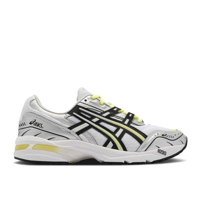 アシックス Asics 【 Gel 1090 White Silver Yellow Men White/Black 】 Silver 銀色・シルバー メンズ 白色 ホワイト 黒色 ブラック